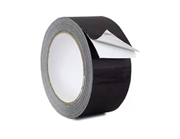 Bandă neagră din folie de aluminiu