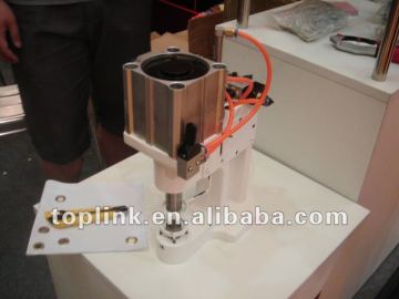 Pneumatic grommet machine eyelet press