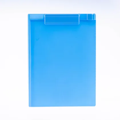 Letter Size Plastic Hard Clipboard with Pen Holder - Horizontal Medical Clipboard