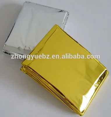 Mylar Waterproof Emergency Rescue Space Foil Thermal Blanket