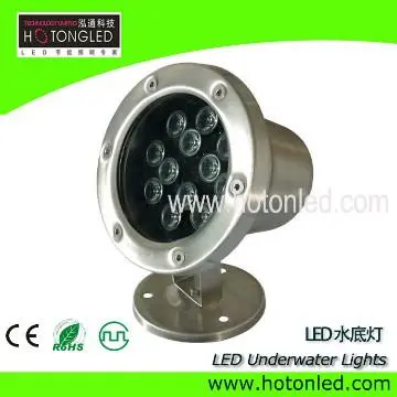 landscape lights 12w under water lighting 304 stainless steal