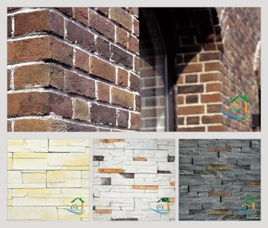 Cement brick for wall decoration