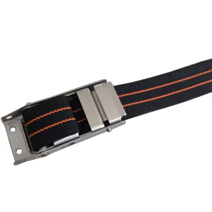 Pull Down Locking Buckle Strap for Curtain Side Truck Trailers with Combi Hook Steel