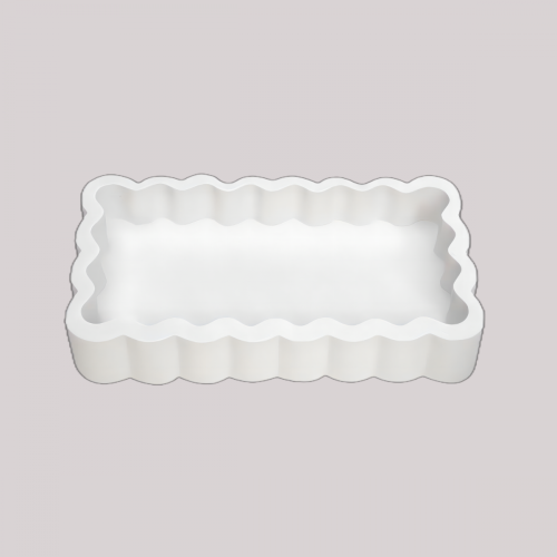 White Marble Pattern Tray