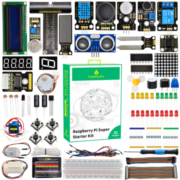 Raspberry Pi Super Starter Kit for 2/4/8 GB: C Language, Python, and More