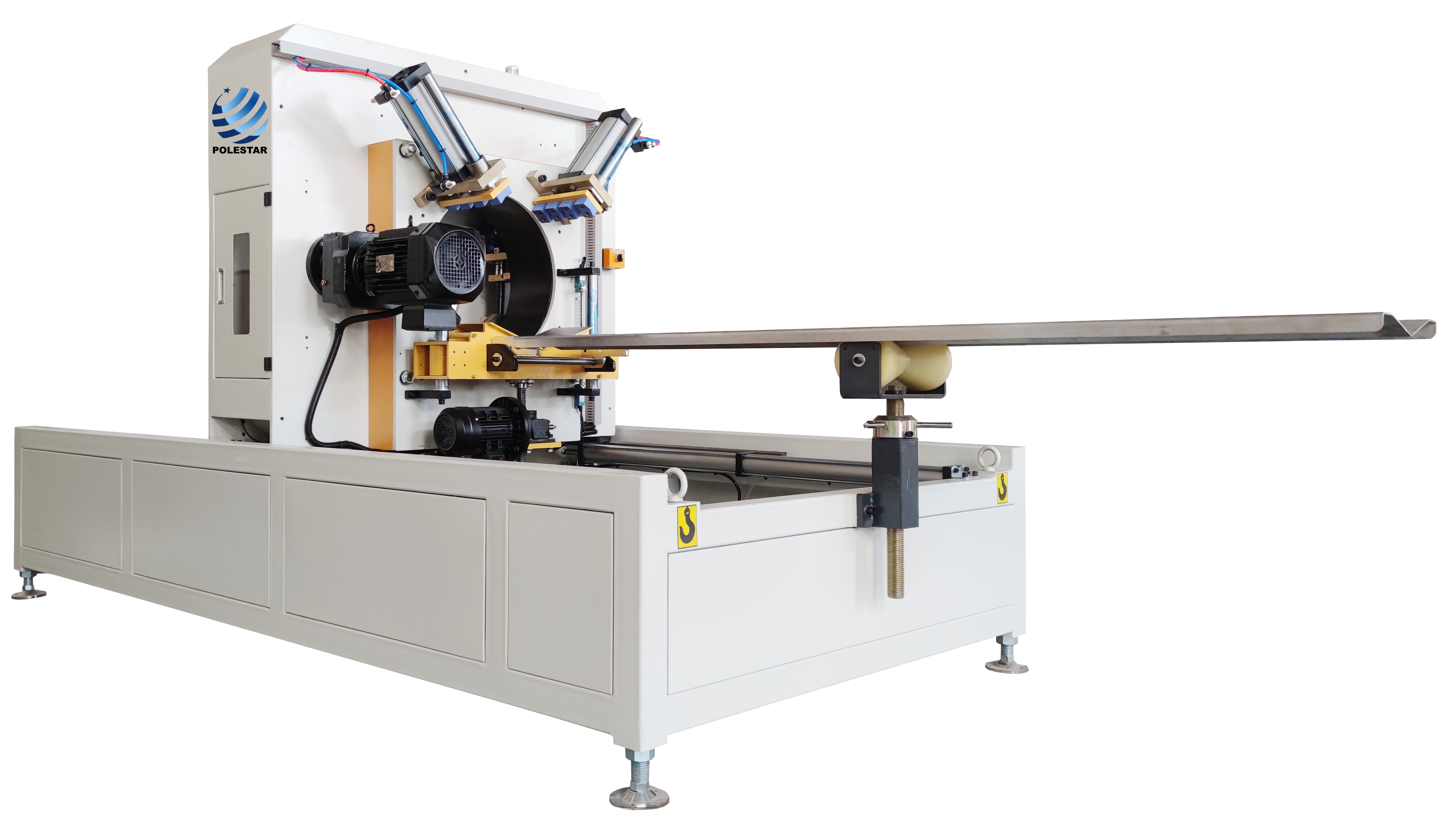 Automatic PE HDPE pipe cutting machine