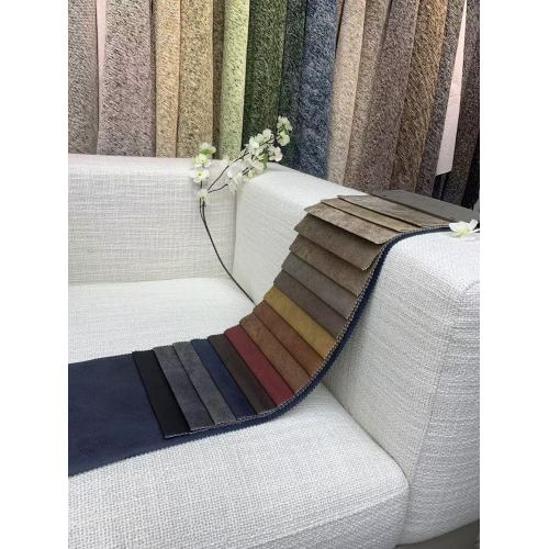 Tissu technologique d'aspect cuir vintage craquelé