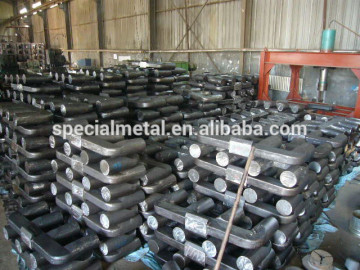 OEM 2 3 4 6 8 studs anode yokes for aluminium smelter