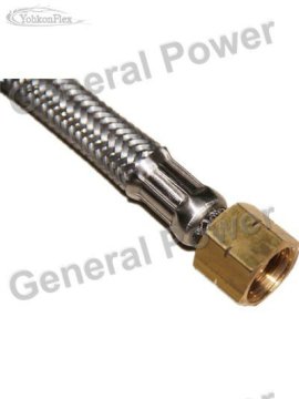 Steel Reinforced Rubber and PVC Smooth Surface Flexible LPG Gas Hose