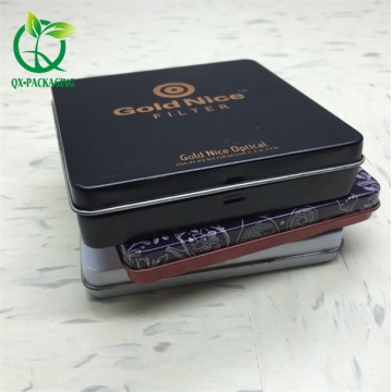 Wholesales metal storage tins with lids