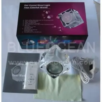 hot sale crystal colorful lights LED decor light with remote control