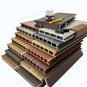 Decking composito WPC in rilievo 3D anti-slip impermeabile