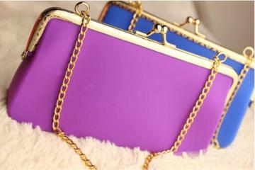 Wholesales Factory Price Colorful Silicone Shoulder Bag/Silicone Bag for Women