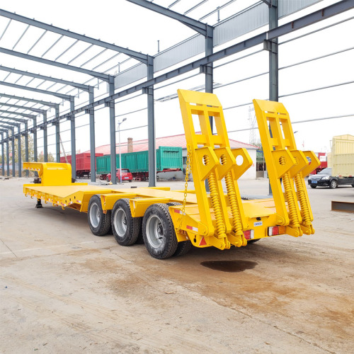 Close-Coupled High-Low-High Lowbed Trailer