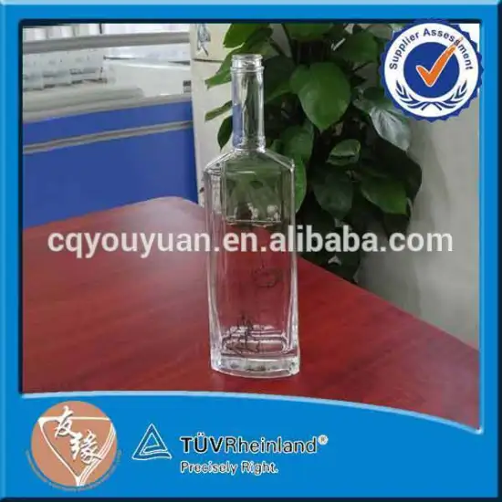 Personalised glass small wine bottles wholesale 700ml