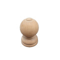 Topi Newel kayu solid mewah untuk pagar tangga