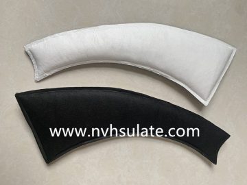 Car sound absorbing insulation pads