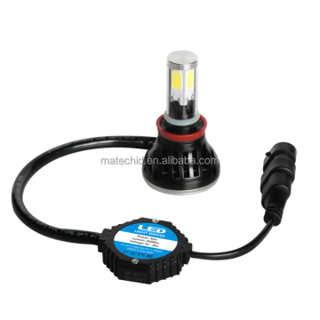 6000K LULB AUTO LED H4 H7 H11 9005 9006, faro automatico 4000lm 4000lm