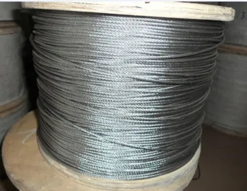 Electro Galvanized Steel Wire Rope with High Quality