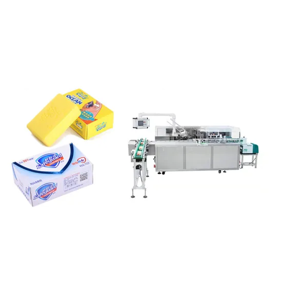 Advanced Automatic Soap Box Folding and Packing Machine