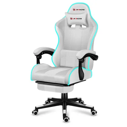 Wholesale Cheap Leather RGB Gaming Chair with LED for Gamers