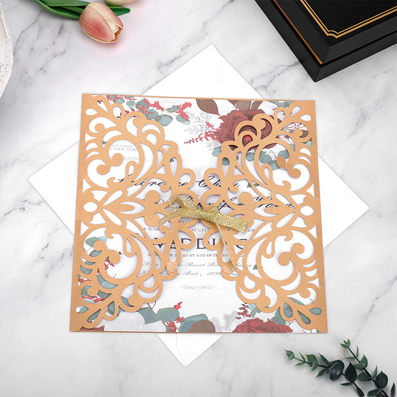 Laser-Cut-Ribbon-Wedding-Invitation-Card (2)