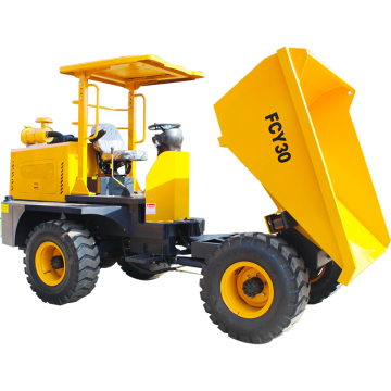 Werksdirekte FCY30 3ton 4WD artikulierter hydraulischer Lenkungsminirad -Dumper -LKW für Beton- und Farmgebrauch