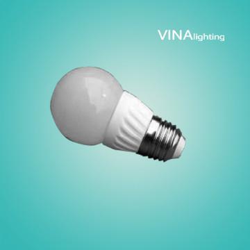 lampade 3 watt LED, interfaccia E27, SMD2835, radiazione di calore in ceramica