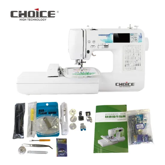 GOLDEN CHOICE GC890 Domestic Home Use Embroidery Sewing Machine