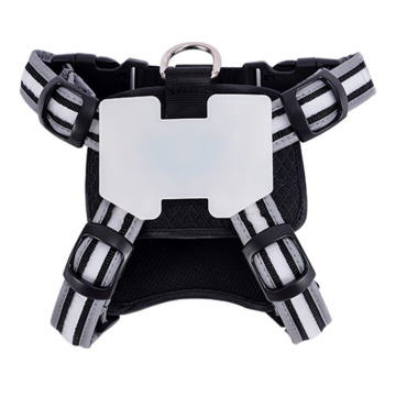 Outdoor Adjustable Reflective Rechargeable LED Flashing Safety Dog Harness Vest: Enhancing Your Pet's Visibility and Safety