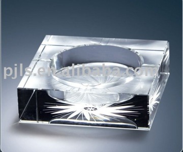 fancy crystal ashtray