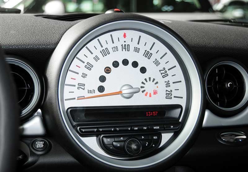 Original Mini Cooper Dashboard