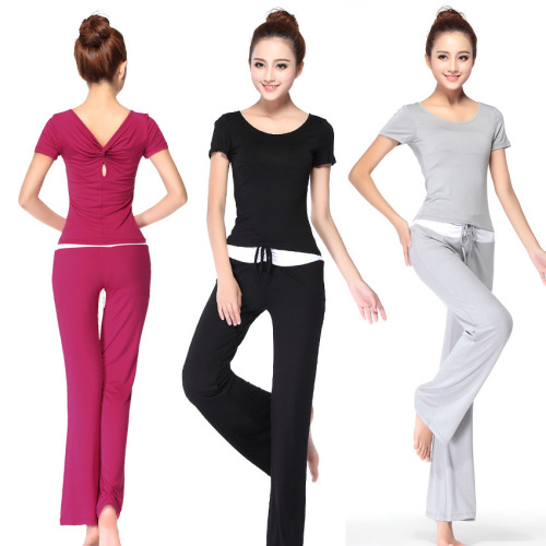 Good quality Comfortable Modal Ladies Cute Yoga Clothes