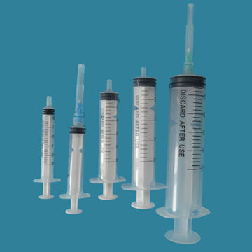 Disposable Syringes, Luer Slip or Luer Lock, Sterile, PE Bag Packing, CE-approved