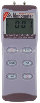 Digital Manometer Differential Pressure Gauge 11units Selectable RS232 AZ82100