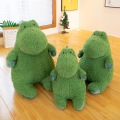 Lovely fat green dinosaur plush stuffed toys