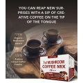 Man Energy Enhance Health Boost Mushroom Coffee Powder