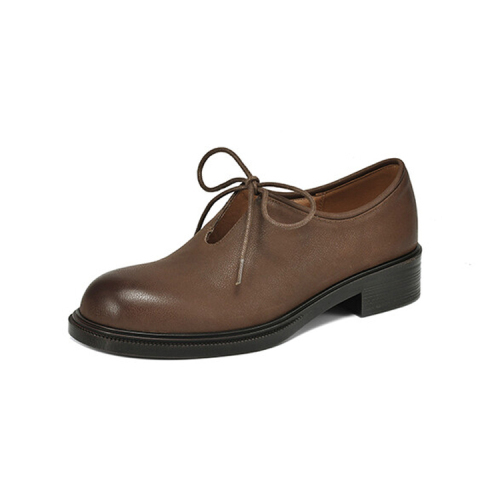 Women's Long Boots Genuine Leather Flat Shoes