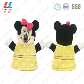 Cute disney animal bath gloves