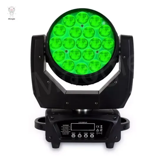 19x15W K10 Zoom Wash Stage DMX DJ Light - 4-in-1 Moving Head for Weddings
