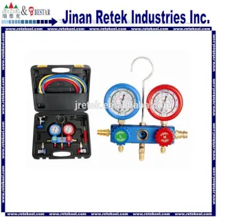 R134A Refrigerator manifold gauge set