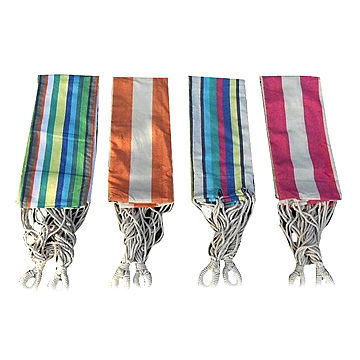 Fashionable Hammock for Outdoor Use, with Color Knitted Canvas