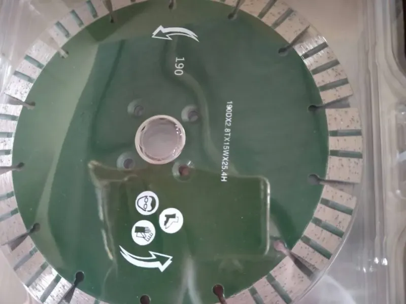 Silent Circular Laser Welded Diamond Saw Blades