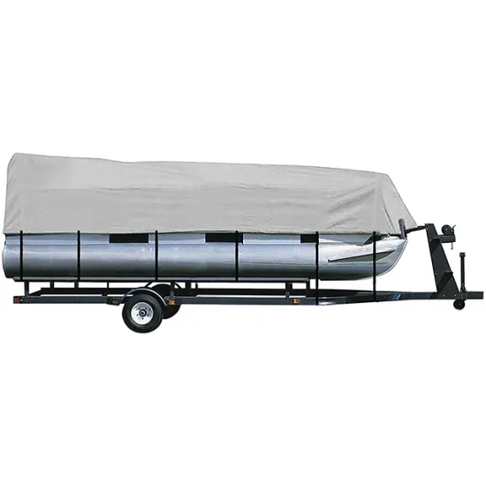 Custom Size High Quality 420D All Weather Waterproof Fishing Pontoon Boat Cover