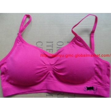 seamless bra with cup pad