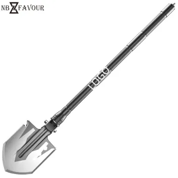 Wholesale Survival Tactical Shovel Camping Tools Folding Digging Power Metal Steel Outdoor