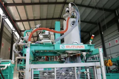 Eps foam cases styrofoam box shape molding machine