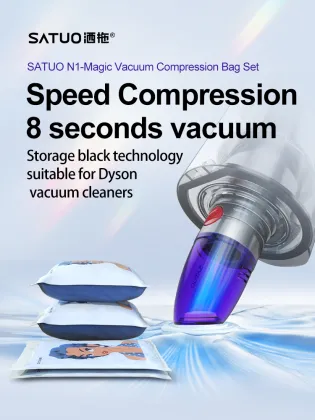 Vacuum Compression Bag Set for Dyson: Maximize Wardrobe Space
