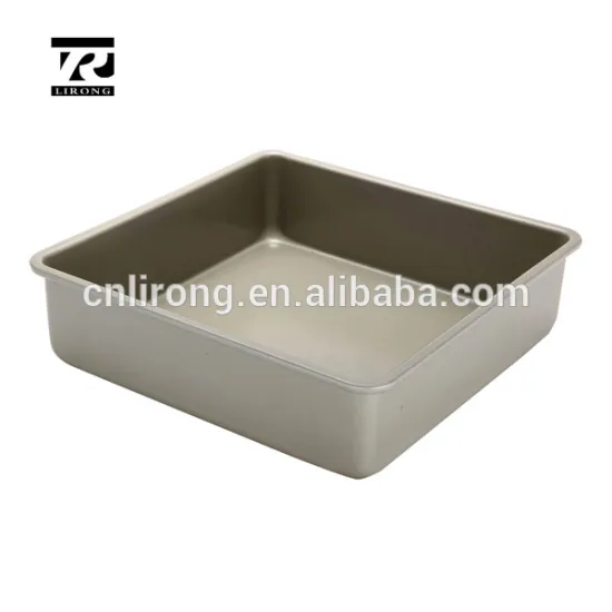 Home Baking Carbon Steel Square Pan with non-stick coating Bakeware