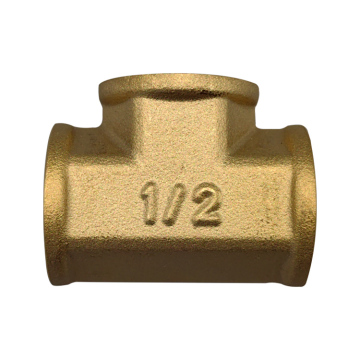 Brass BSP/NPT Female Thread Tee Pipe Fitting 1/2" 3/4" 1